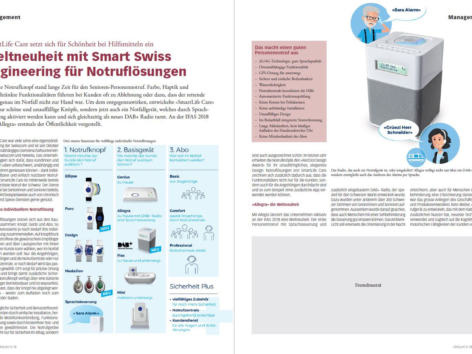Clinicum -SmartLife Care setzt sich für Schönheit bei Hilfsmitteln ein ...